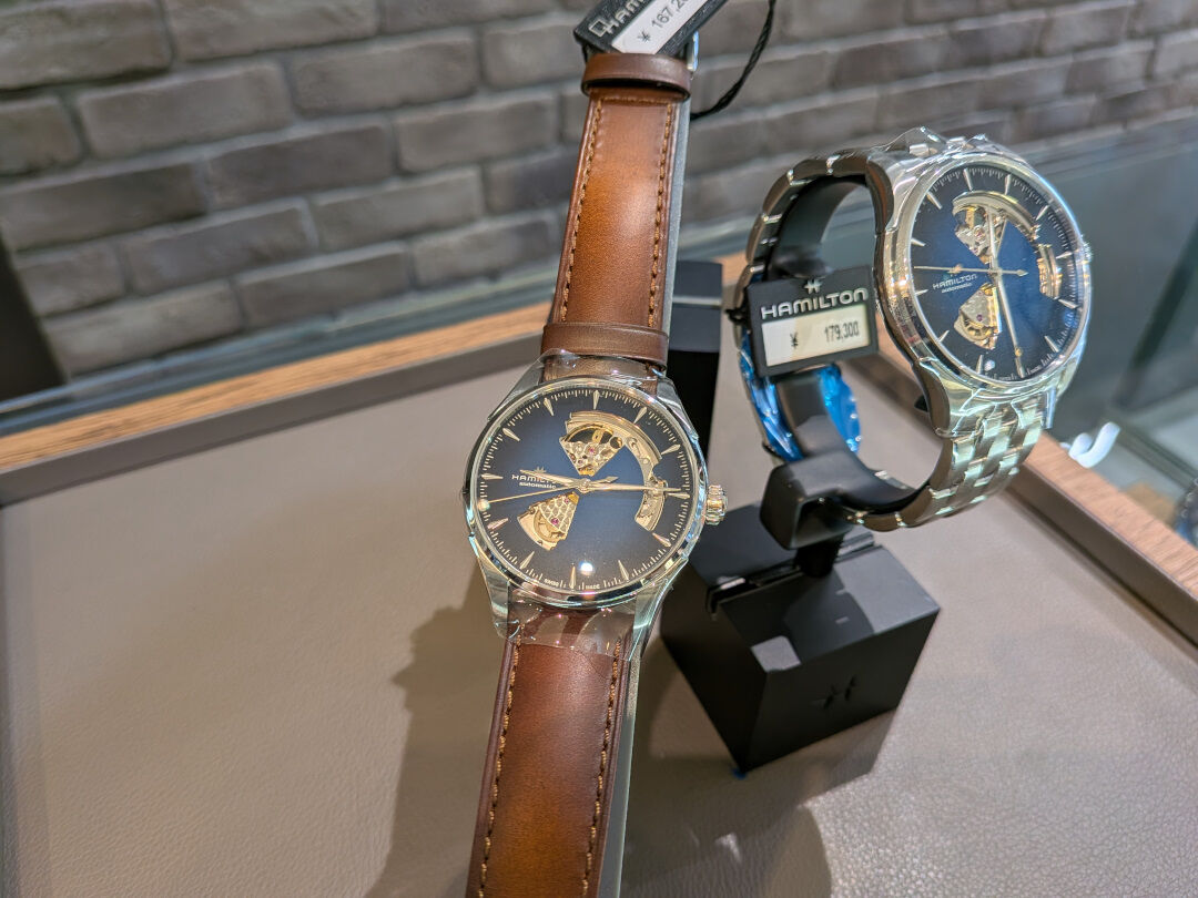 ハミルトン】初めての機械式時計に！成人の記念に選ぶジャズマスター