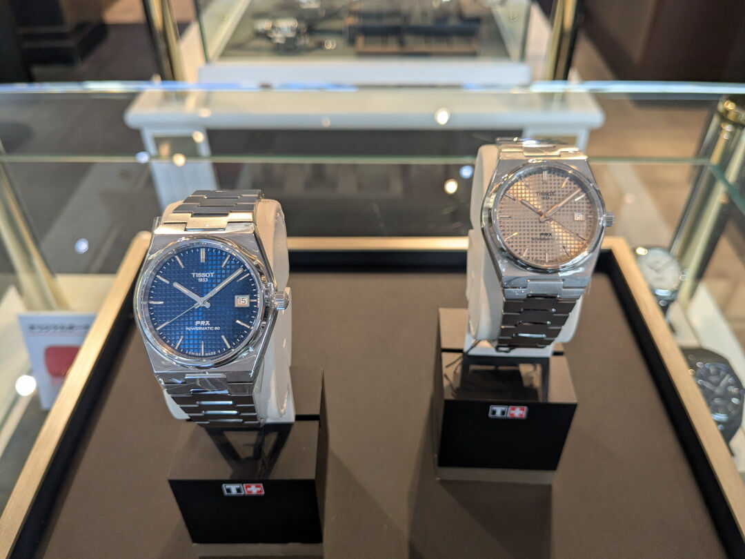 本日発売！TISSOT「PRX パワーマティック80 チタニウム 38mm」──軽