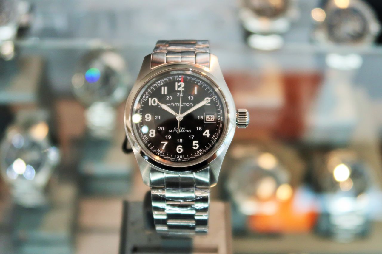 夜空 ハミルトン カーキ・フィールド・オート 38mm H70455133 - 通販