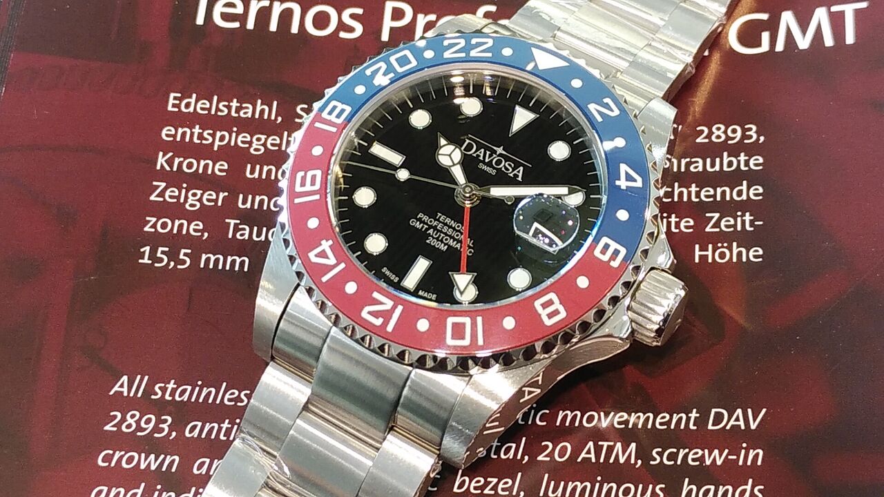 テルノスGMT ペプシ】待望のニューカラー【ダボサ】 : QUELLE HEURE 