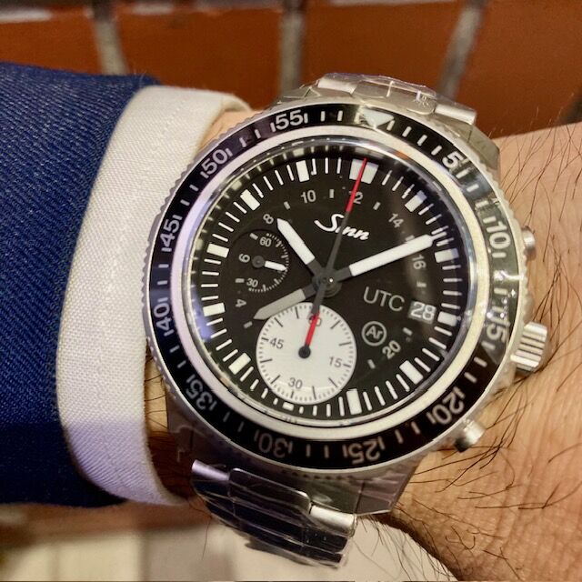 しん Sinn【613 St UTC】ダイバーズクロノグラフに新しい魅力を添えて