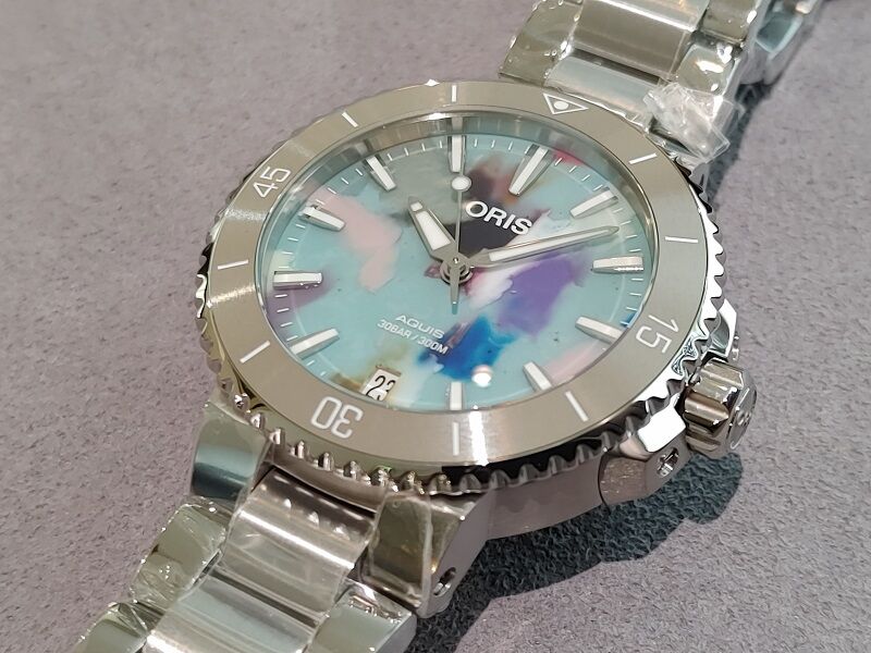 ORIS アクイスデイト アップサイクル ORIS Aquis date Upcyle オリス アクイスデイト アップサイクル 01 733