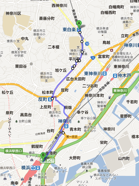 東白楽横浜