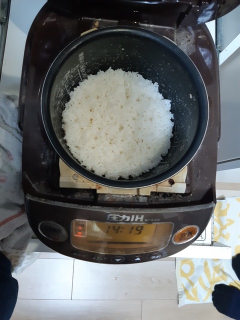 03炊飯完了