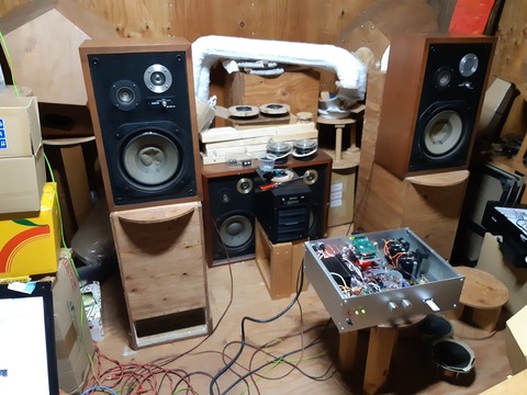 DS-251MKⅡとホーンブースター