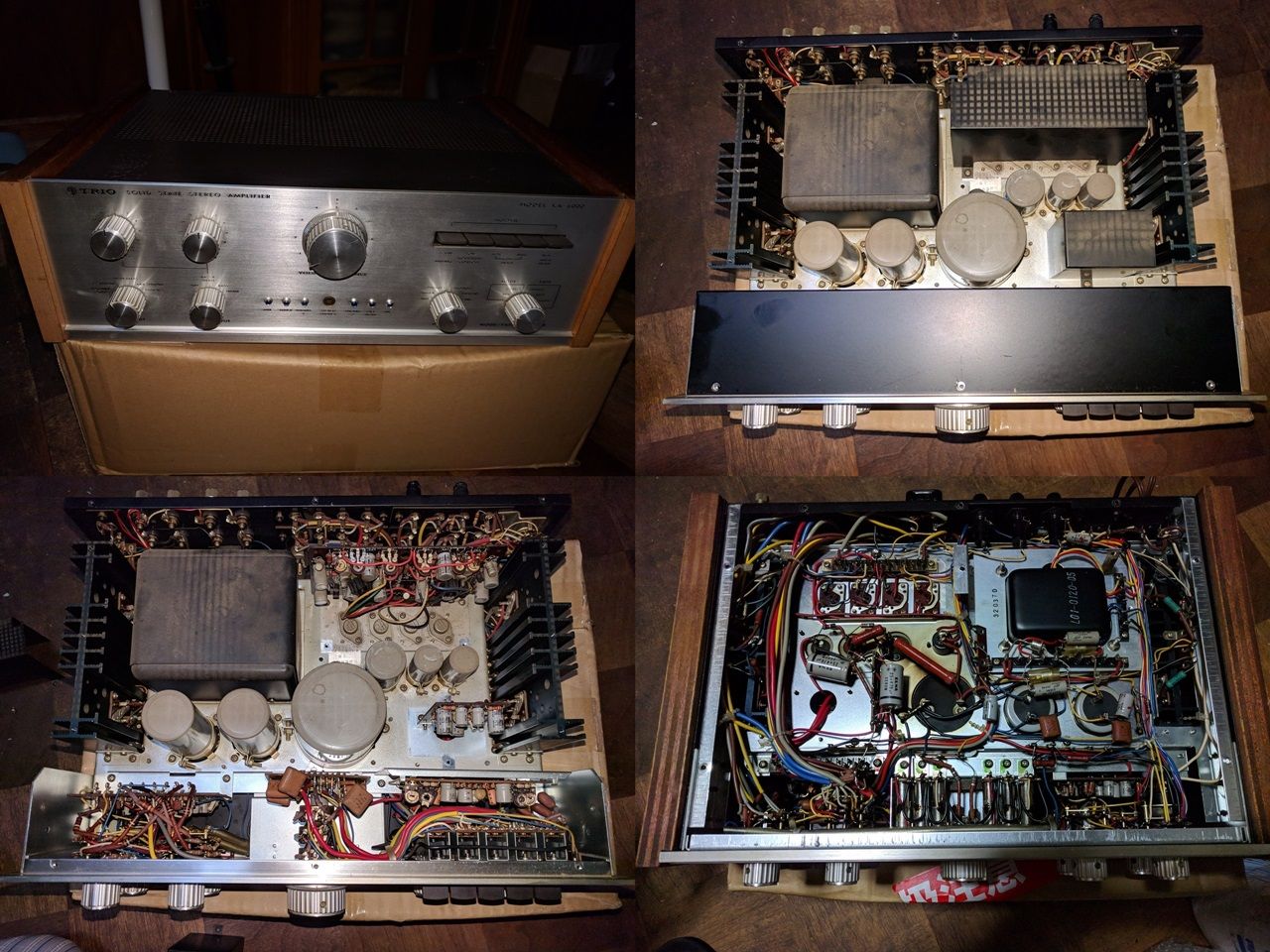 TRIO KA-6000の内部を覗く : 自作の友 TRIO KA-6000の内部を覗く : 自作の友