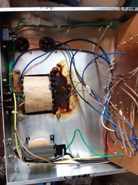 TR結線をばらす