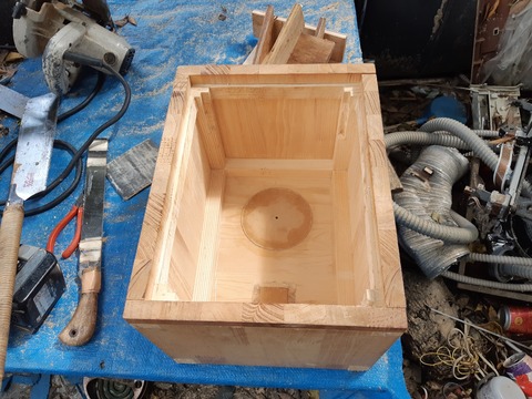 表バッフルの処理状況