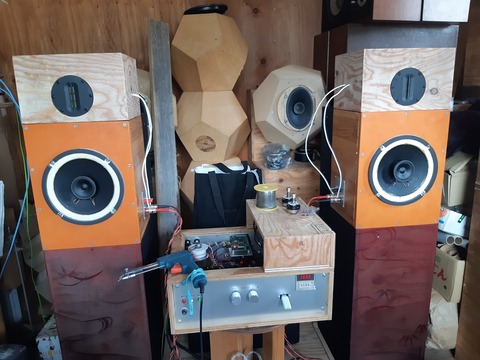 試聴用SPシステム