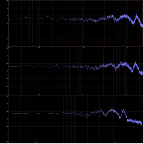 右30㎝　上＿44。1KHZ　中＿48KHZ　下＿96KHZ
