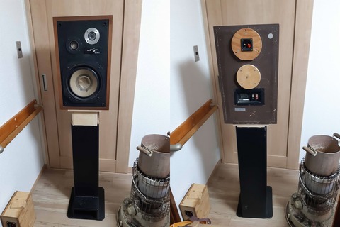 DS251MKⅡ＋ﾎｰﾝﾌﾞｰｽﾀｰⅢ左_正面と後面