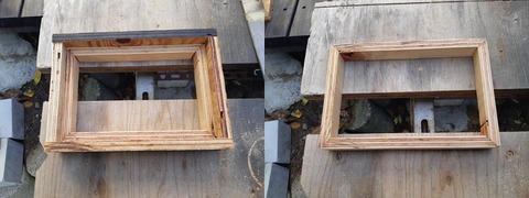 留め加工と治具