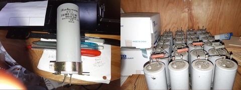 収納できるケミコン