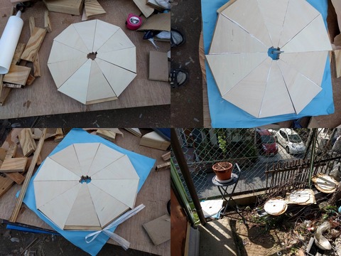 バッフル補強板