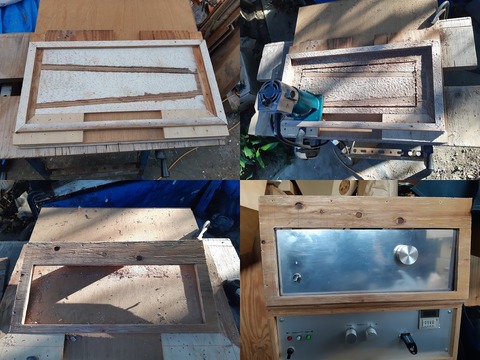 木製パネルのトライアル製作