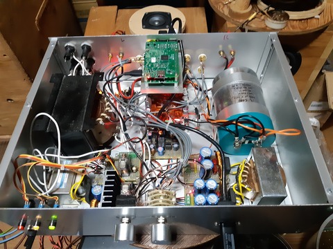 換装済みアンプ