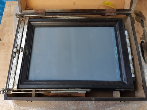 スクリーン張替え完了