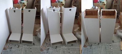 壁紙貼り付け完了