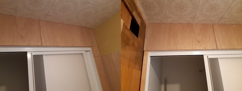 当初の大工のUB周り