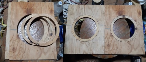 取り敢えず作ったバッフル類