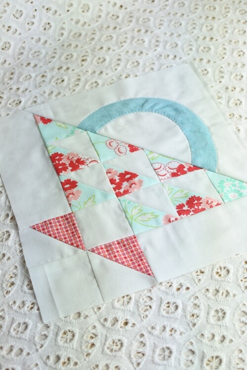 チェリーバスケットのキルト 1 : Quilt Qufu blog