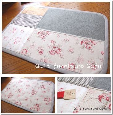 ハンドメイド　パッチワークラグ 95931dc71826b76e0ad0583c254c18