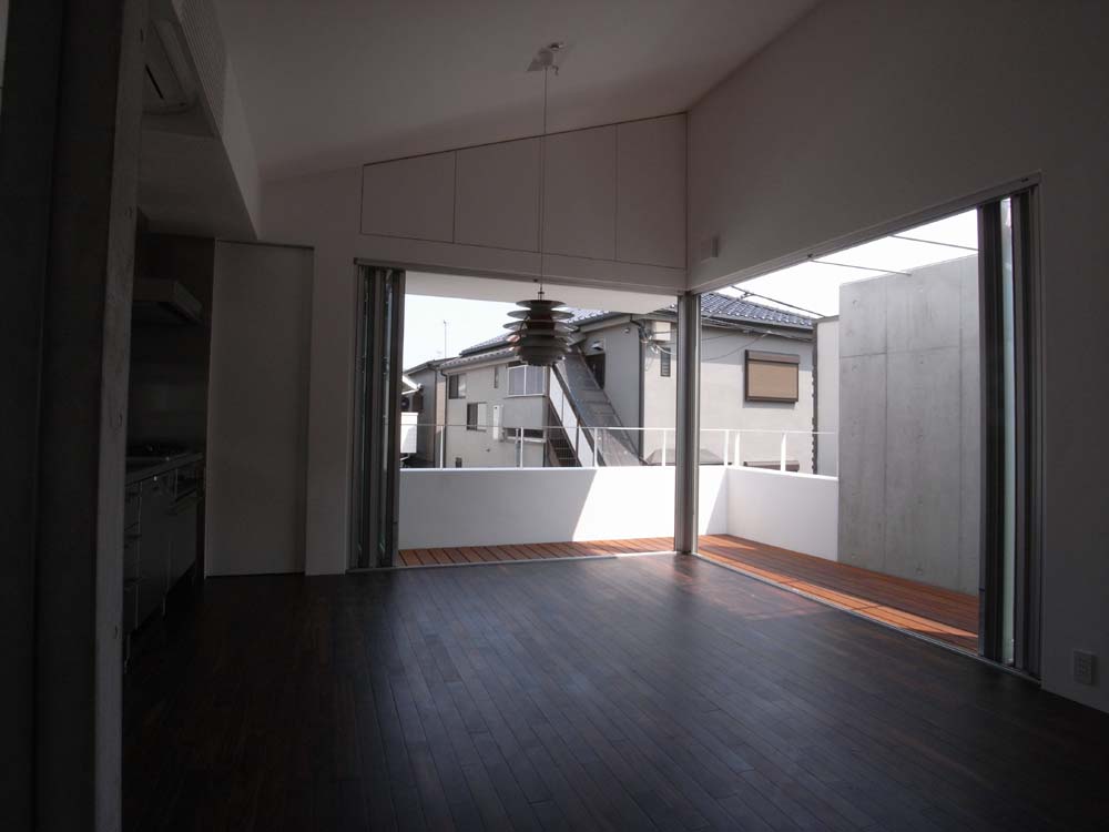 全開口サッシをｌ型に Qull Style 自分らしい家 Lab