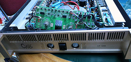 CP1200 ClassicProのアンプの造り : Kenvoの音業務日誌 CP1200 ClassicProのアンプの造り : Kenvoの音業務日誌