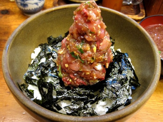 錦8 鯵たたきどん
