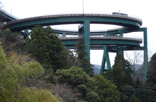 天城峠 ループ橋