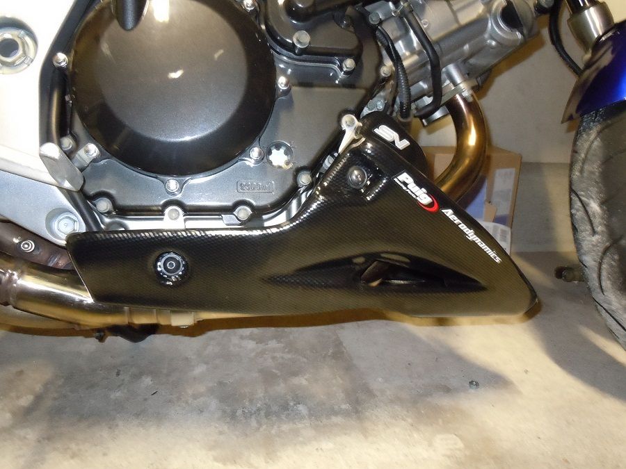 Puig プーチ エンジンスポイラー アンダーカウル SV400 SV400S
