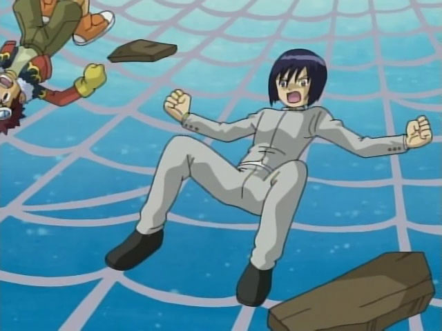 デジモン２ 本宮大輔 一乗寺賢のクモの巣拘束 リョナ やられ画像集 リョナ ショタリョナ 逆リョナ 特撮ヒーロー ピンチ やられ