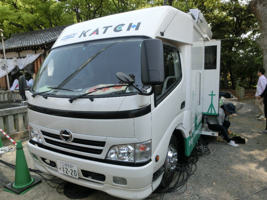 ケーブルテレビ局ＫＡＴＣＨハイビジョン中継車  ラビットのブログ