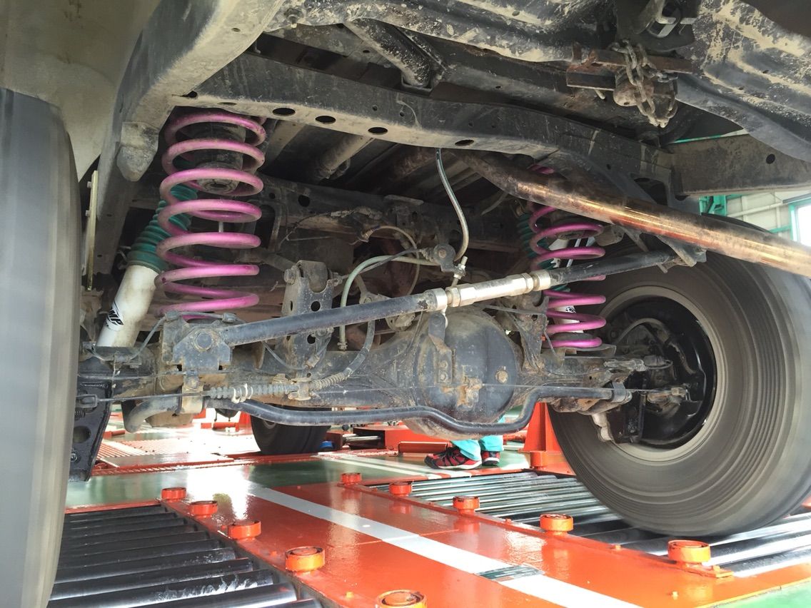 ランドクルーザー80さん 構造変更車検 Rabbit4x4通信 まだまだ四駆で行こう