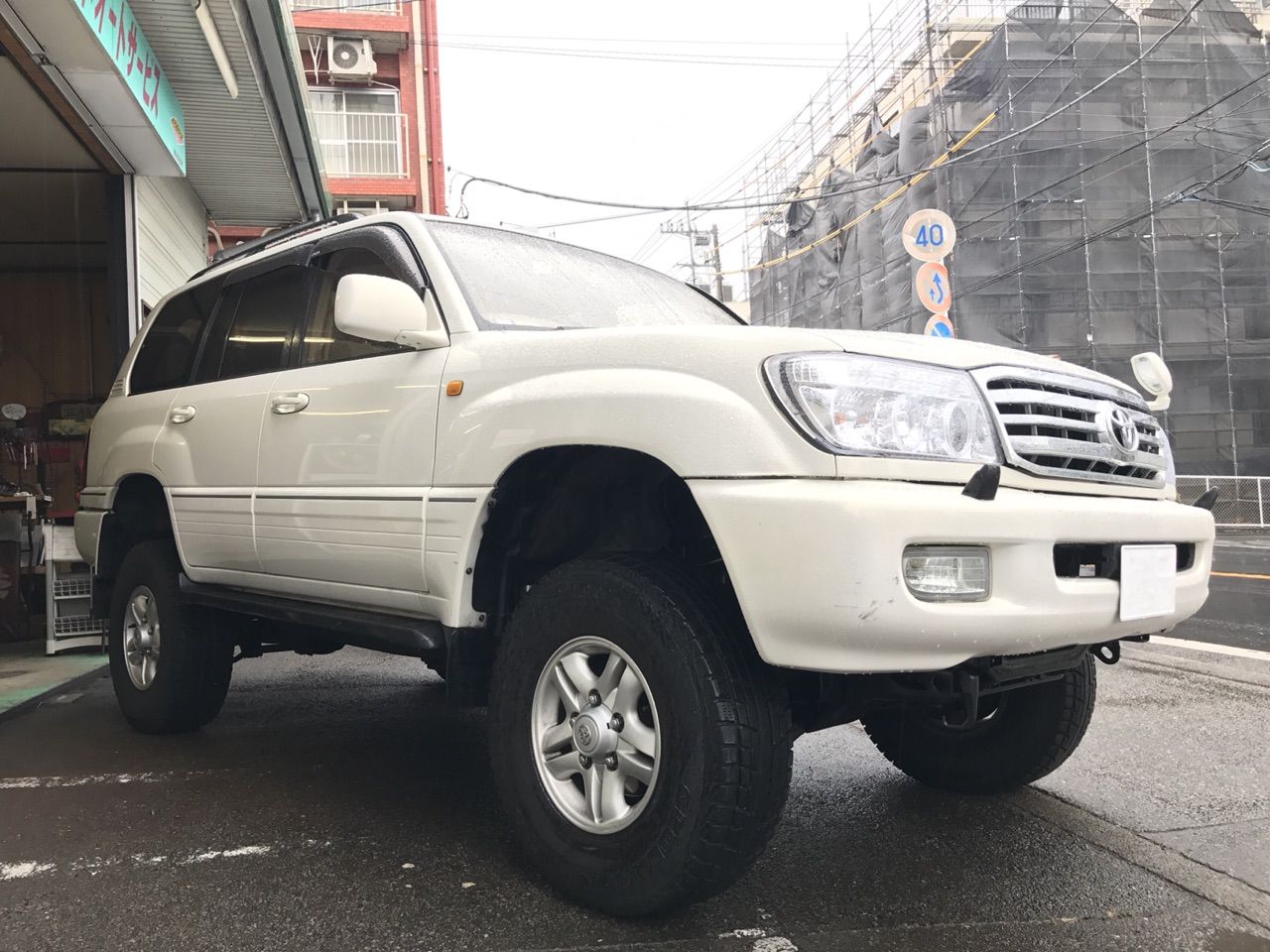 ランクル100さん、4インチボディリフト♪ : RABBIT4X4通信 ≪まだまだ 