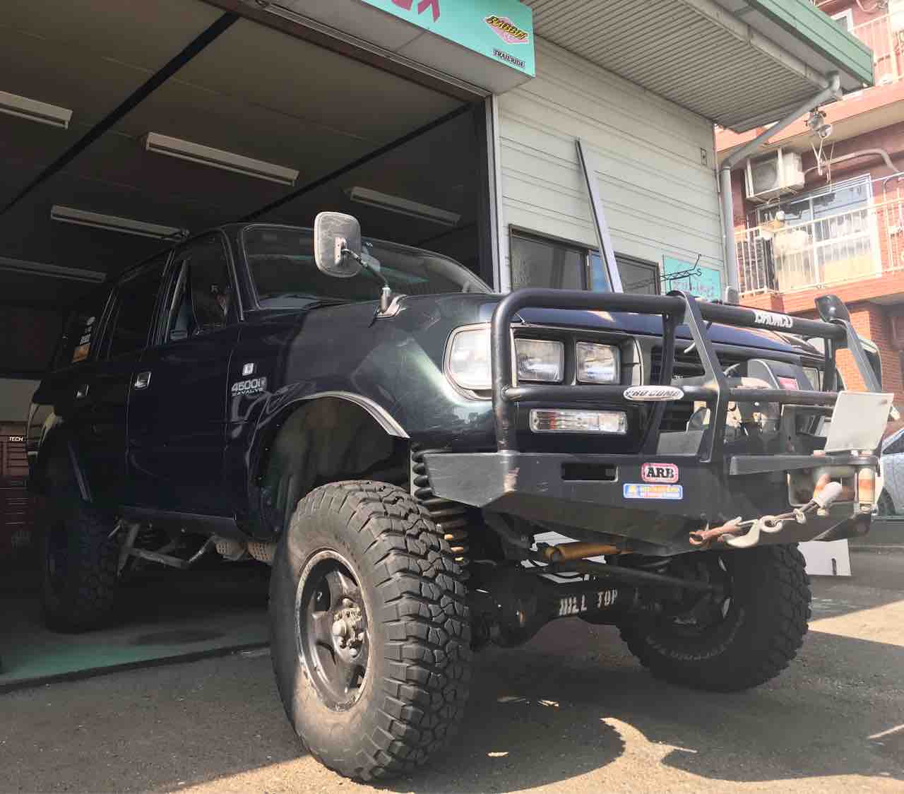 ランドクルーザー80さん 継続車検 Rabbit4x4通信 まだまだ四駆で行こう