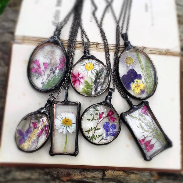 まるで身に着けるテラリウム。自然が詰まったアクセサリー (13)