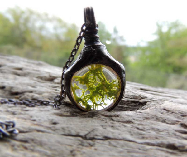 まるで身に着けるテラリウム。自然が詰まったアクセサリー (4)