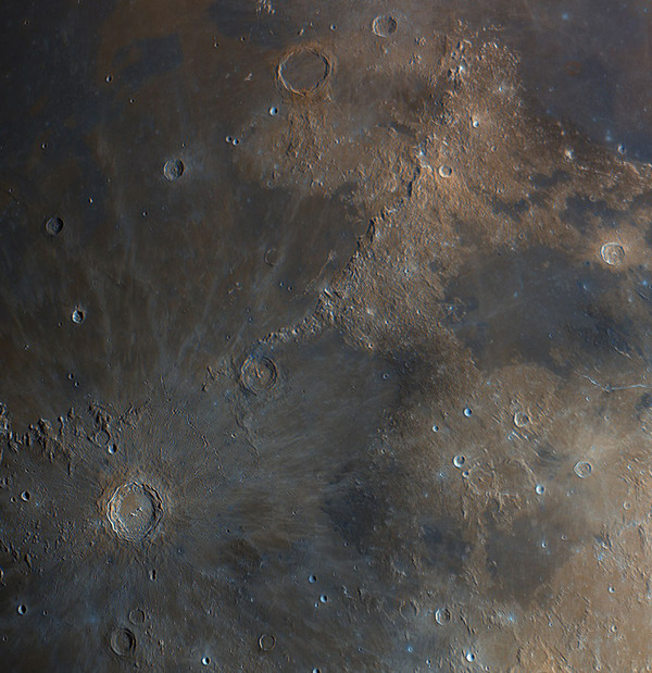 高解像度の月の天体写真 High-res-Moon 3