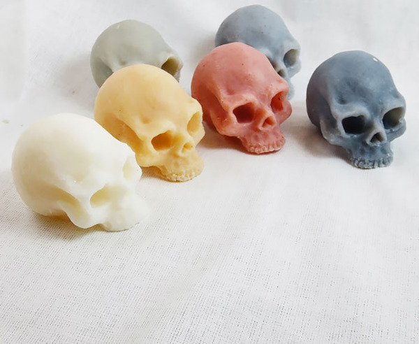 頭蓋骨の石鹸、Skull Soap 2