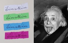 アインシュタインの筆跡からフォントを作る！Albert Einstein Font