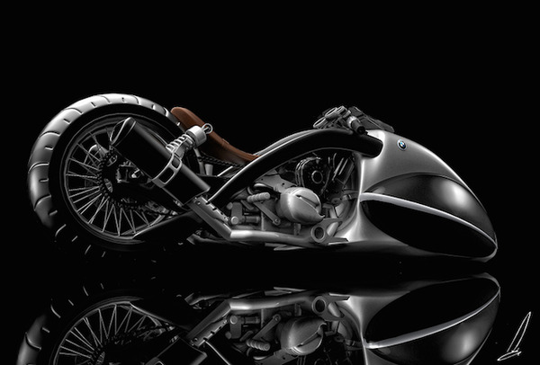 BMW Apollo Streamliner Motorcycle Concept 3