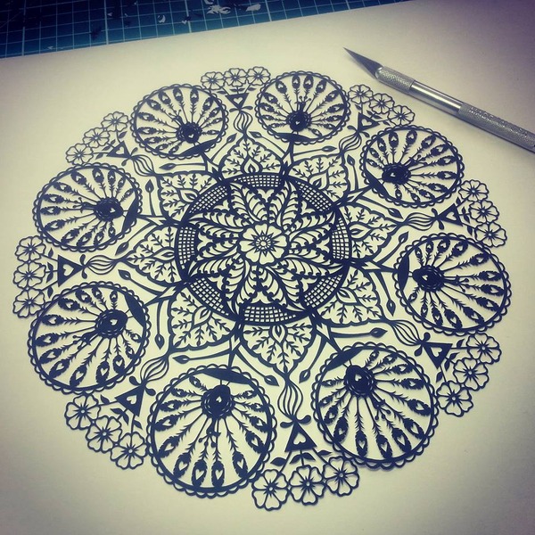 繊細な切り絵アート Suzy Taylor (13)