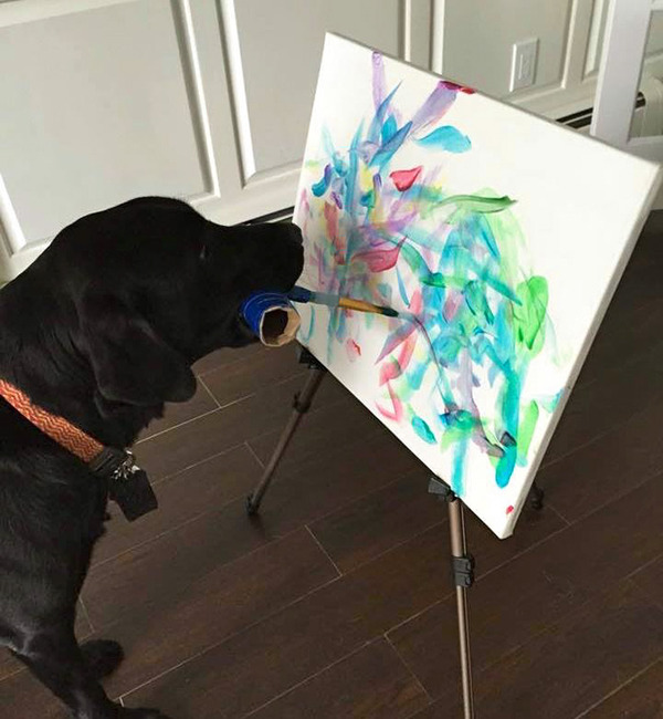 最前線の 絵画 オシャレ 犬のカイラクと人のゴラク sushitai.com.mx