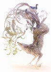 動物と植物が融合した幻想的な彫刻 Ellen Jewett