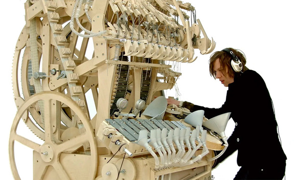 パチンコ玉が音楽を奏でるマーブルマシン!Wintergatan (12)
