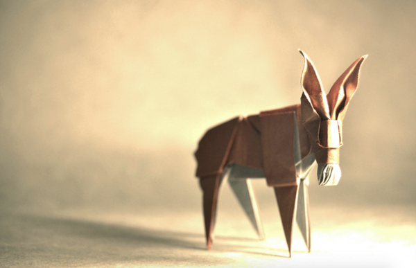 一枚の紙から折り紙で作る動物!折り紙アート (9)