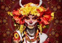 「Las Muertas」死を祝う「死者の日」がテーマのアート写真