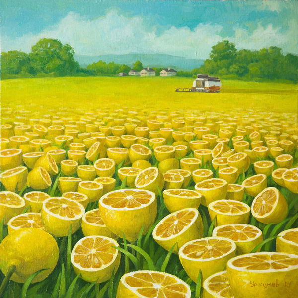 レモンが大好き ひたすらレモンに満ち溢れる世界を描いた画家