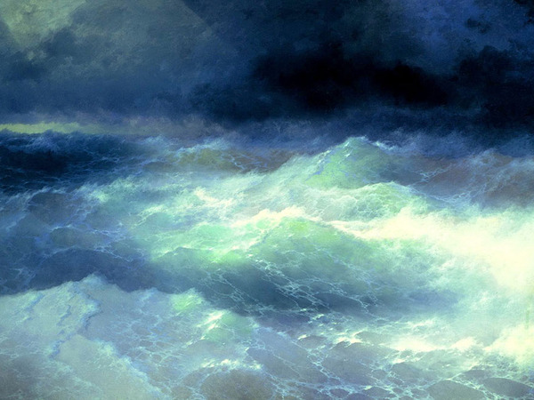 素晴らしい波を描く19世紀の風景画家。海の迫力が伝わる絵画！ (4)